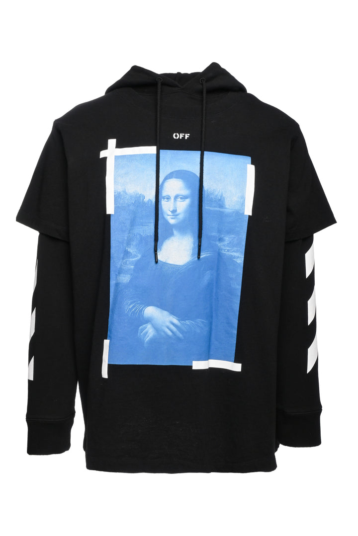 OFF-WHITE Size M Men's Monalisa Arrows Oversized Hoodie