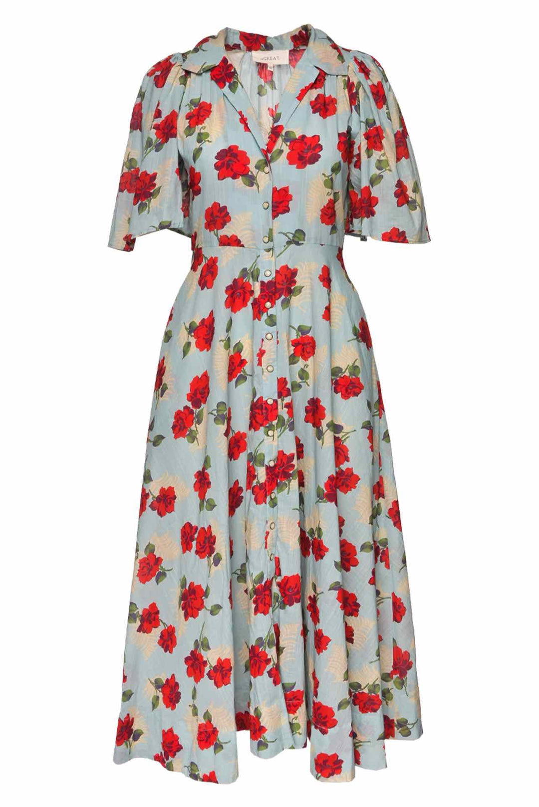 The Great Size 1 Maxi Shirt Dress