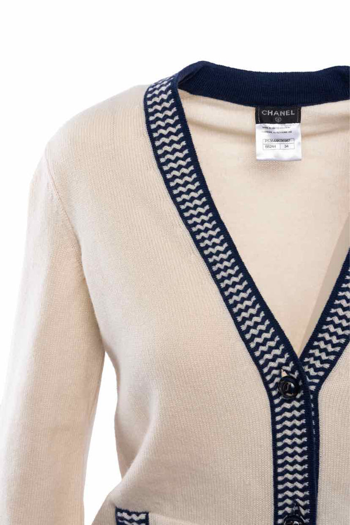 Chanel Size 34 Cashmere Cardigan