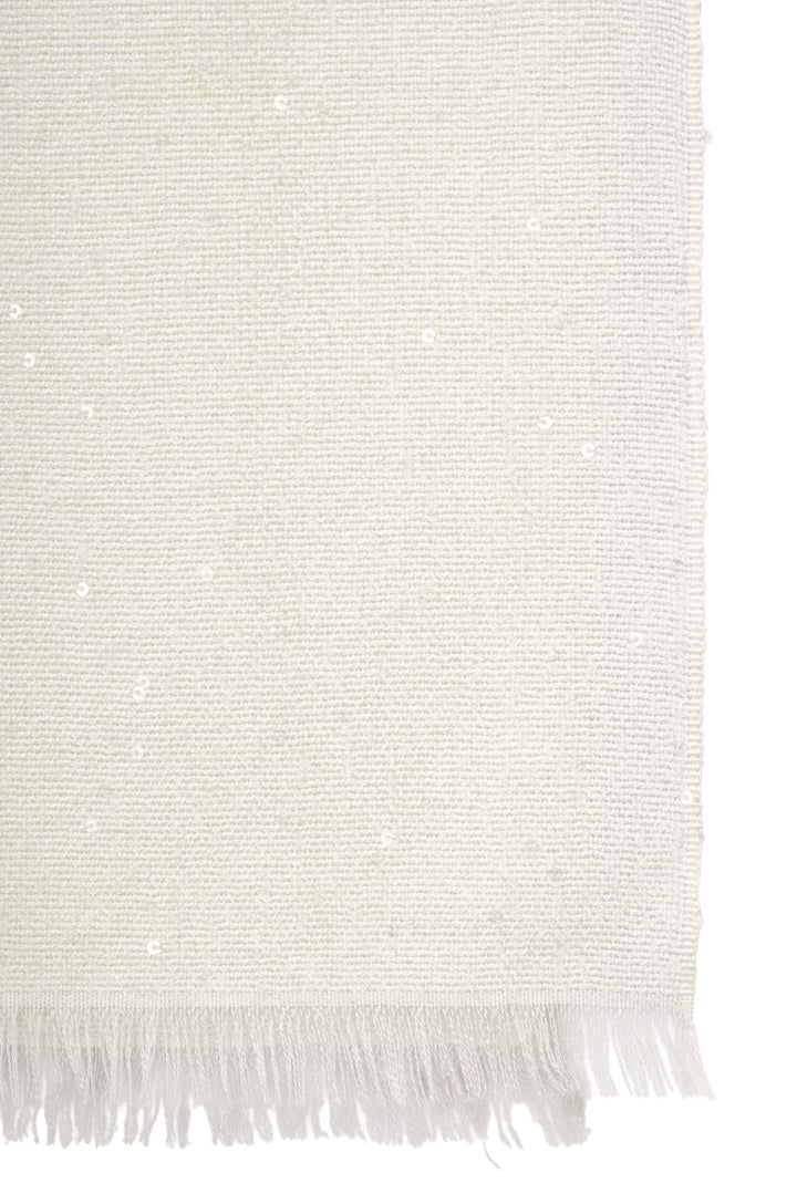 Brunello Cucinelli Cashmere & Silk Sequin Scarf