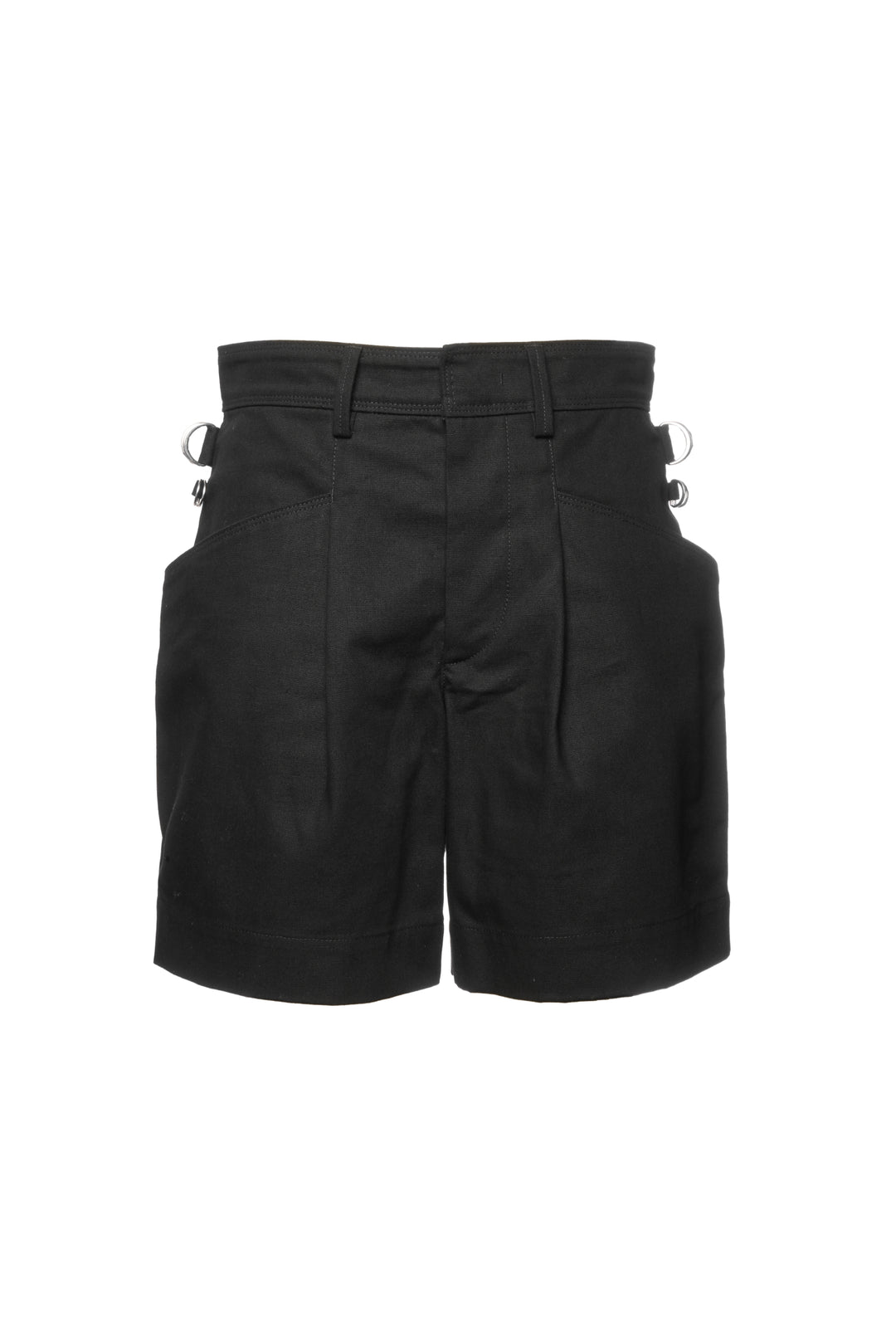 Isabel Marant Size 36 Fairy Pleated Cotton-Canvas Shorts