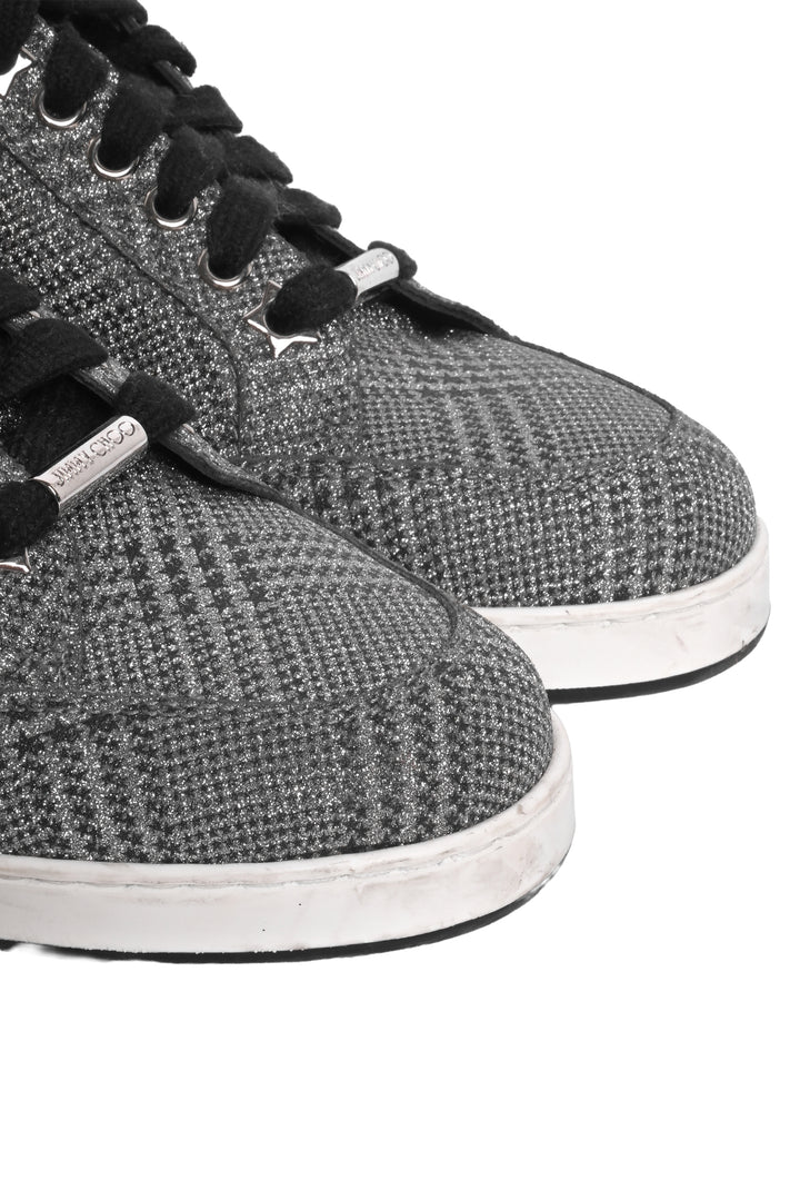 Jimmy Choo Size 36 Miami Glitter Sneaker