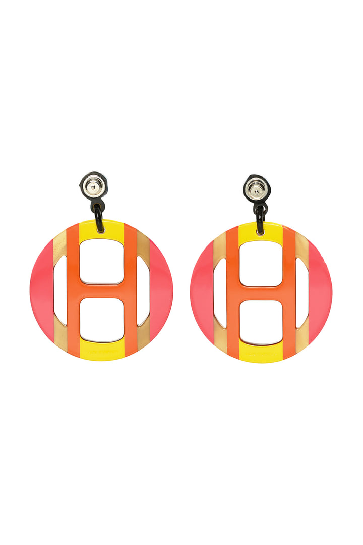 Hermes H Equipe Earrings