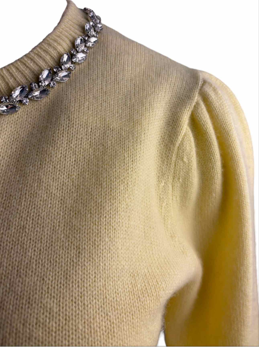 Autumn Cashmere Size S Cashmere Crystal Embellished Cardigan