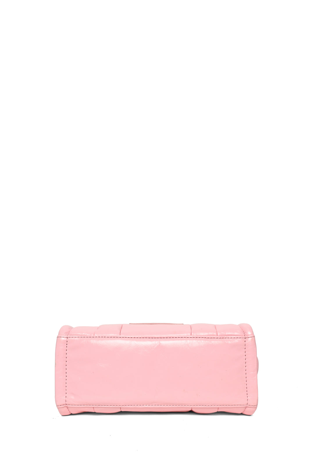 Marc Jacobs The Shiny Crinkle Puffed Leather Small Tote