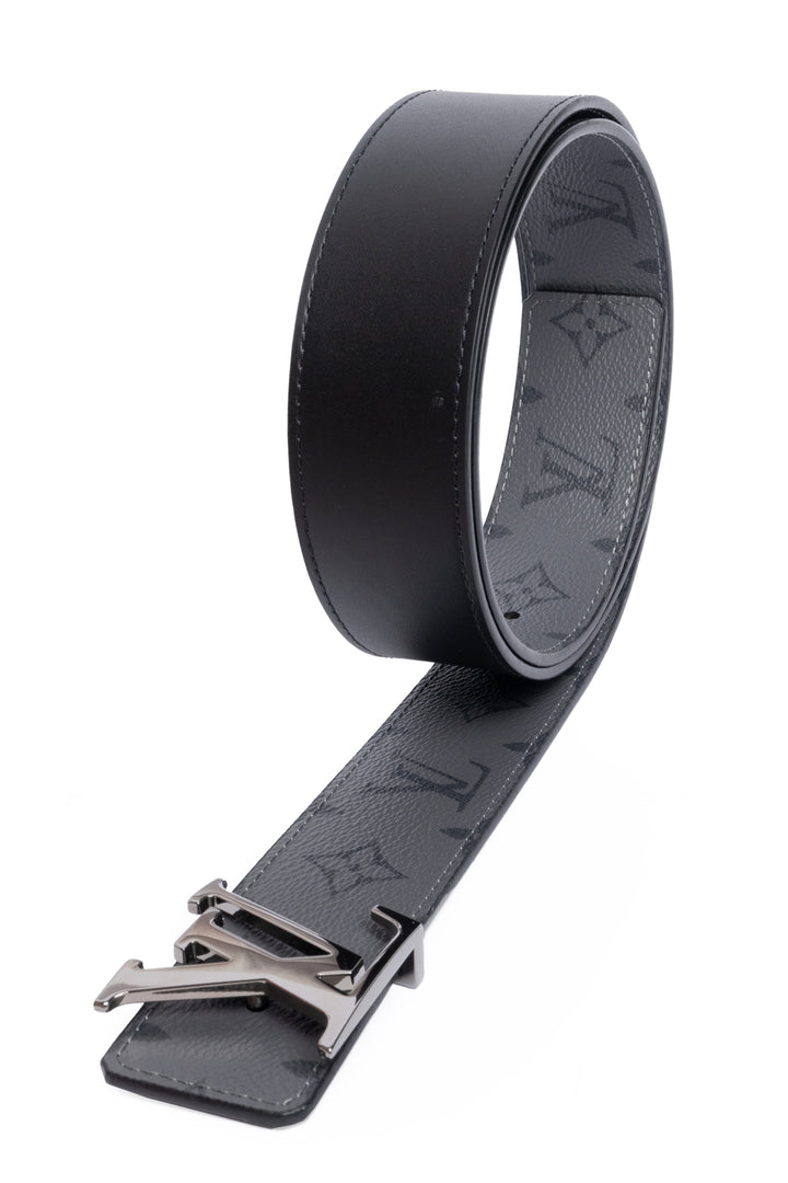 Louis Vuitton Initiales Monogram Eclipse Reverse Waist Belt