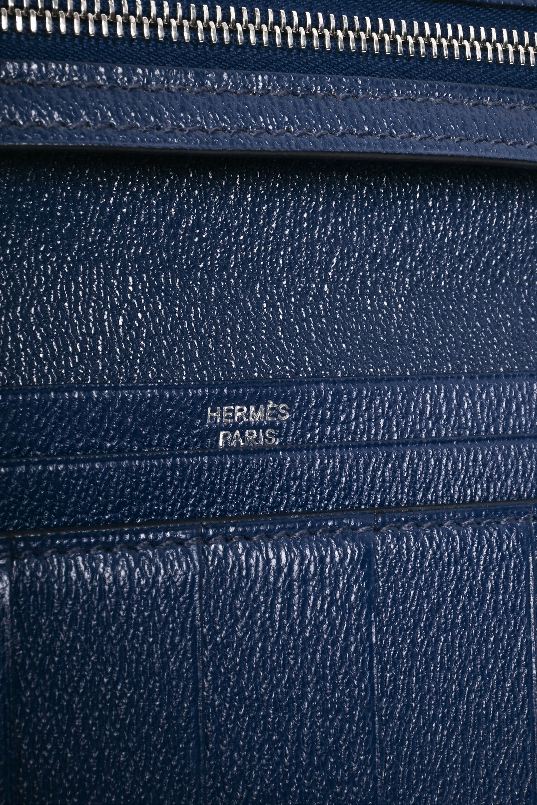Hermes 2016 Alligator Bearn Gusset Wallet