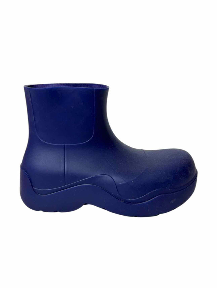 Bottega Veneta Size 38 Puddle Rubber Ankle Boots