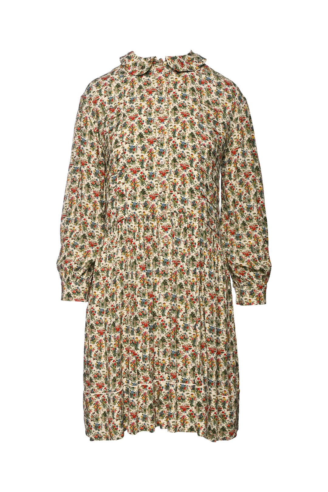 Gucci Size 2 Floral Shirt Dress