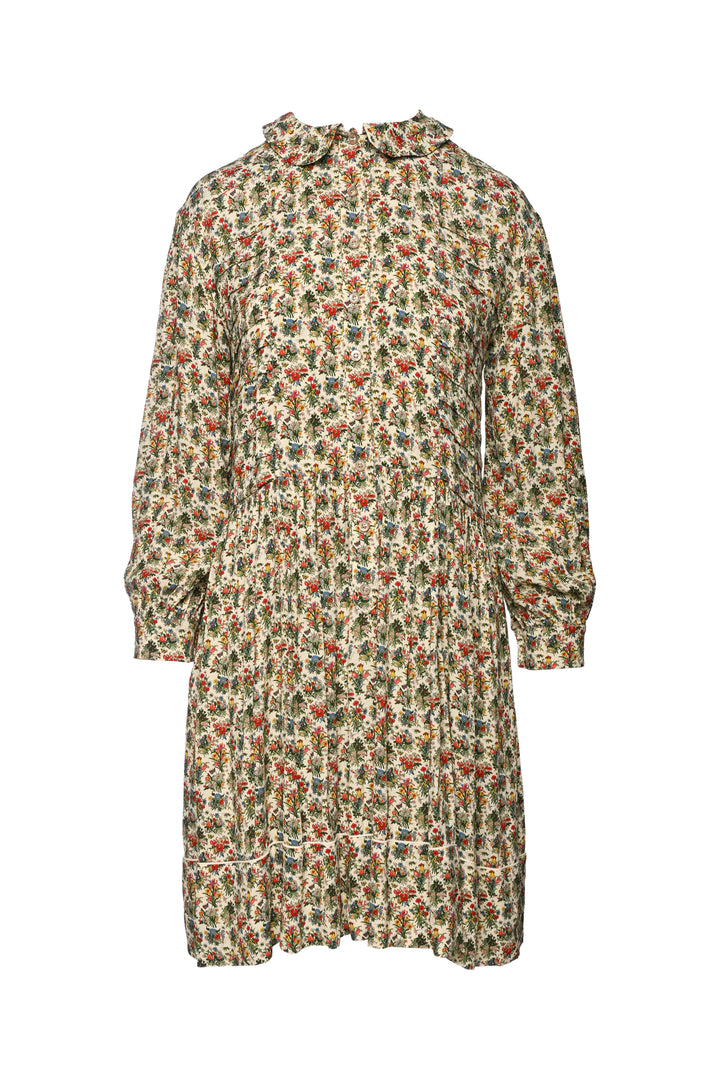 Gucci Size 2 Floral Shirt Dress