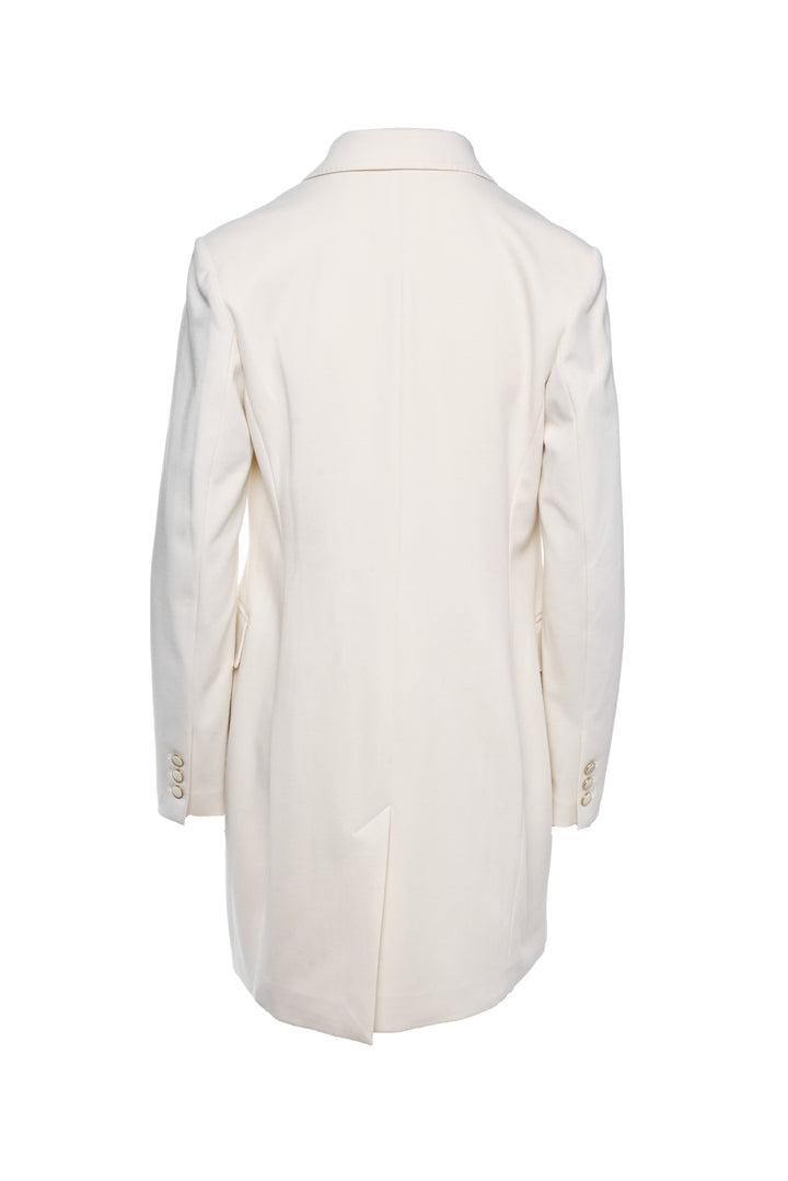 St. John Size 8 Double Breasted Mid-length Coat