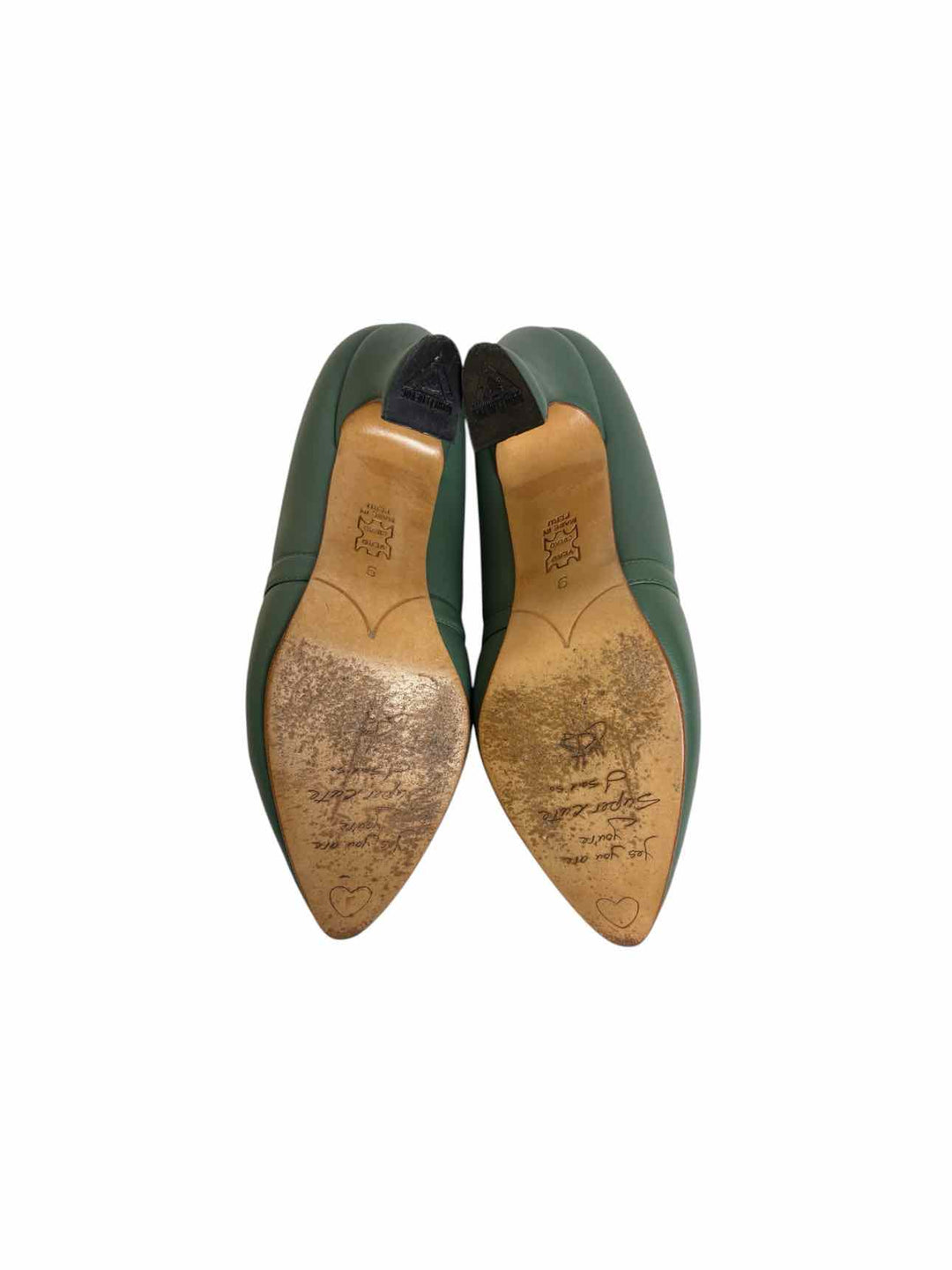 John Fluevog Poser Kit Minimalistic Padded Size 9 Pumps