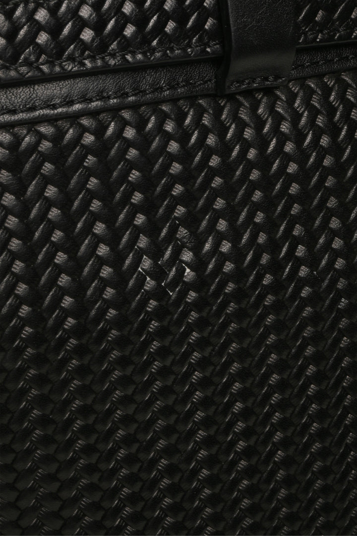 Christian Louboutin Woven Leather Large Pouch
