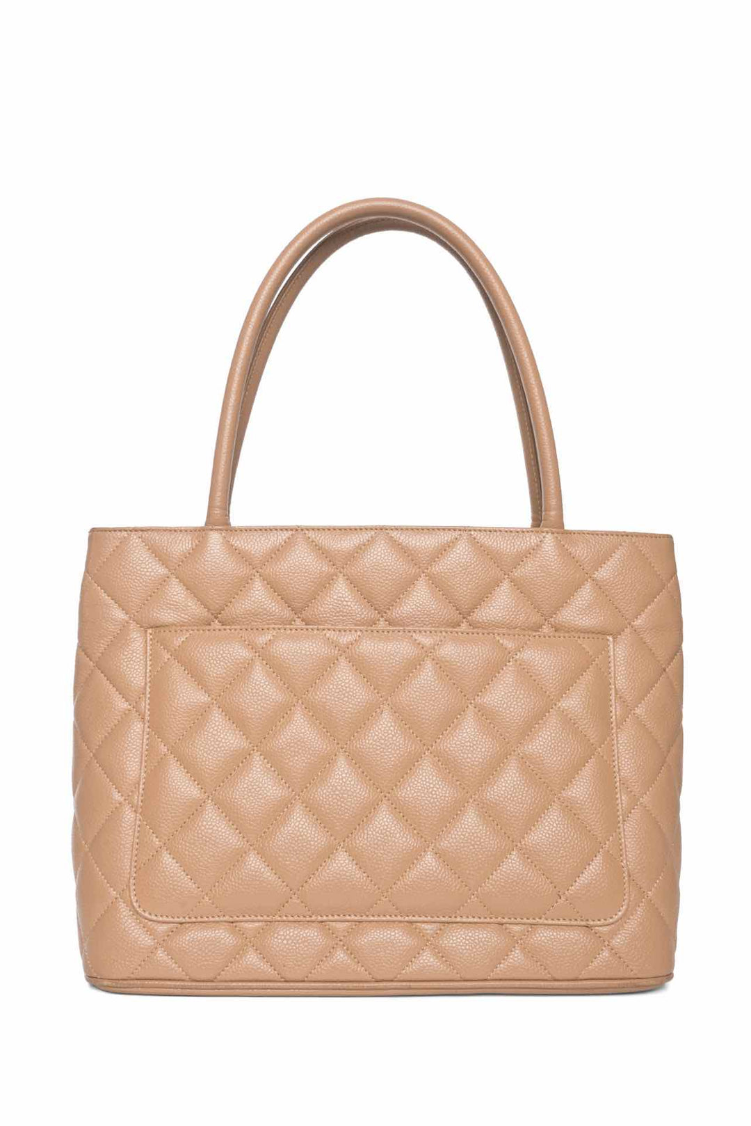 Chanel 2002-2003 Caviar Medallion Tote