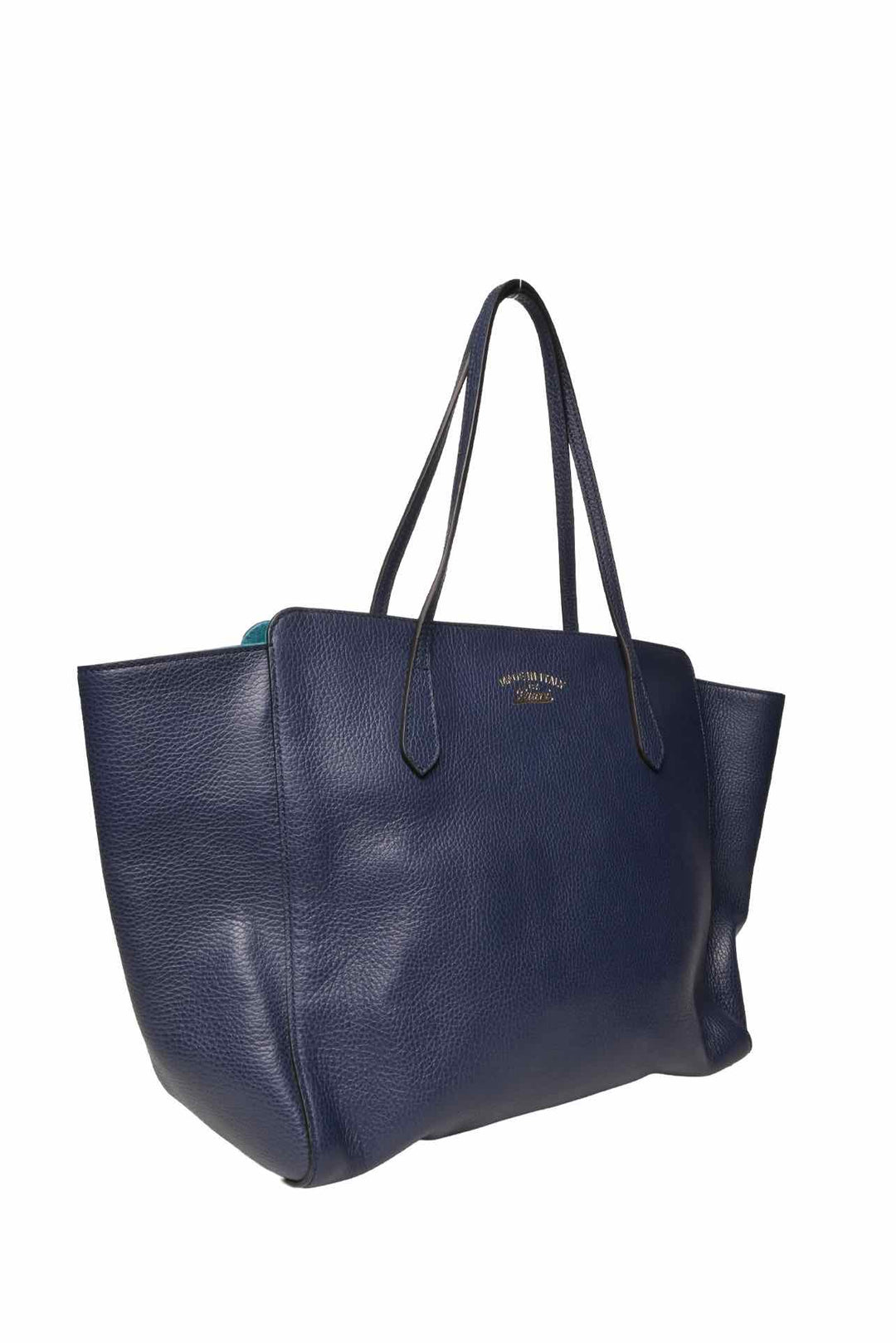 Gucci Dollar Calfskin Leather Swing Tote