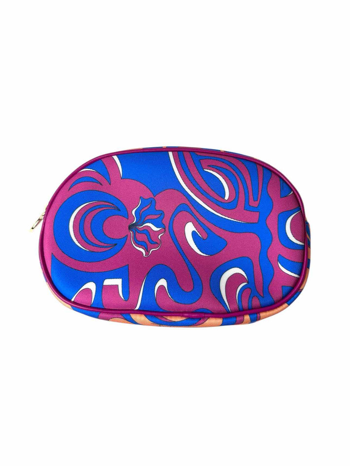 Emilio Pucci Fabric Cosmetic Case Clutch