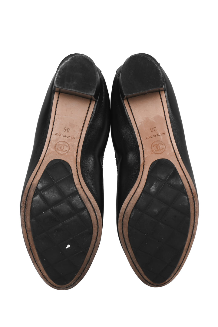 Chanel Size 39 Camelia Pumps
