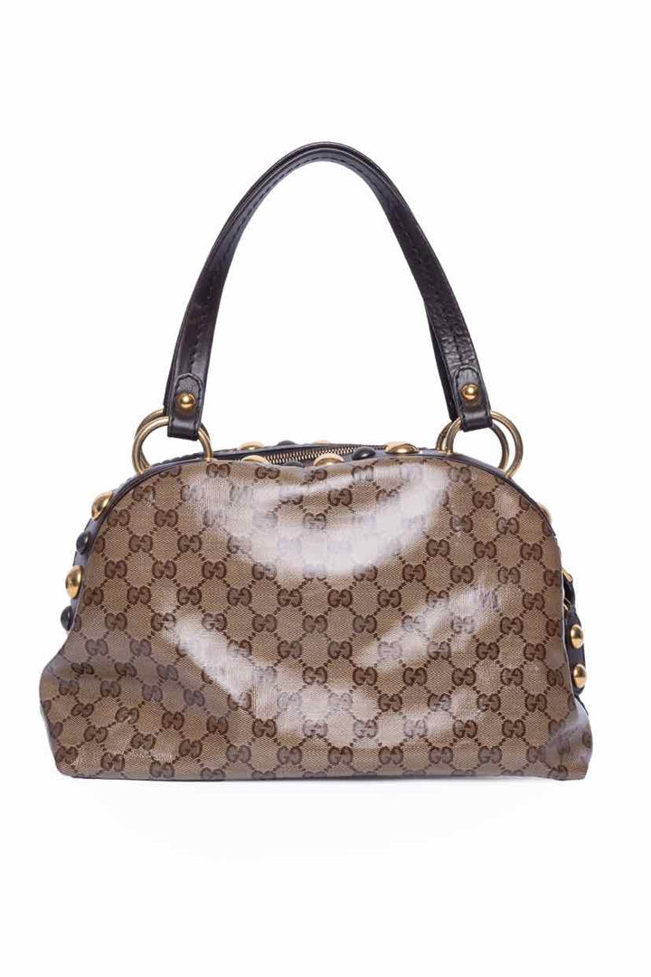 Gucci Crystal Monogram Babouska Dome Bag