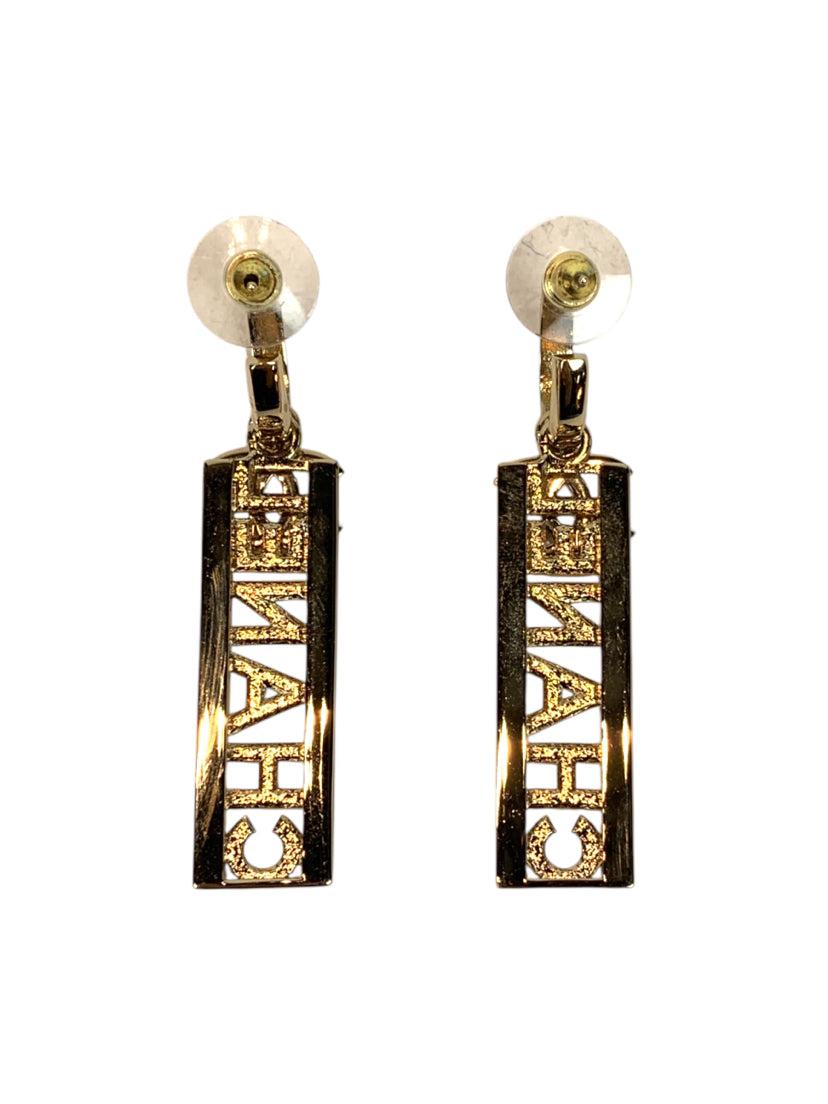 Chanel Size OS 2024 CC Logo Dangle Earrings