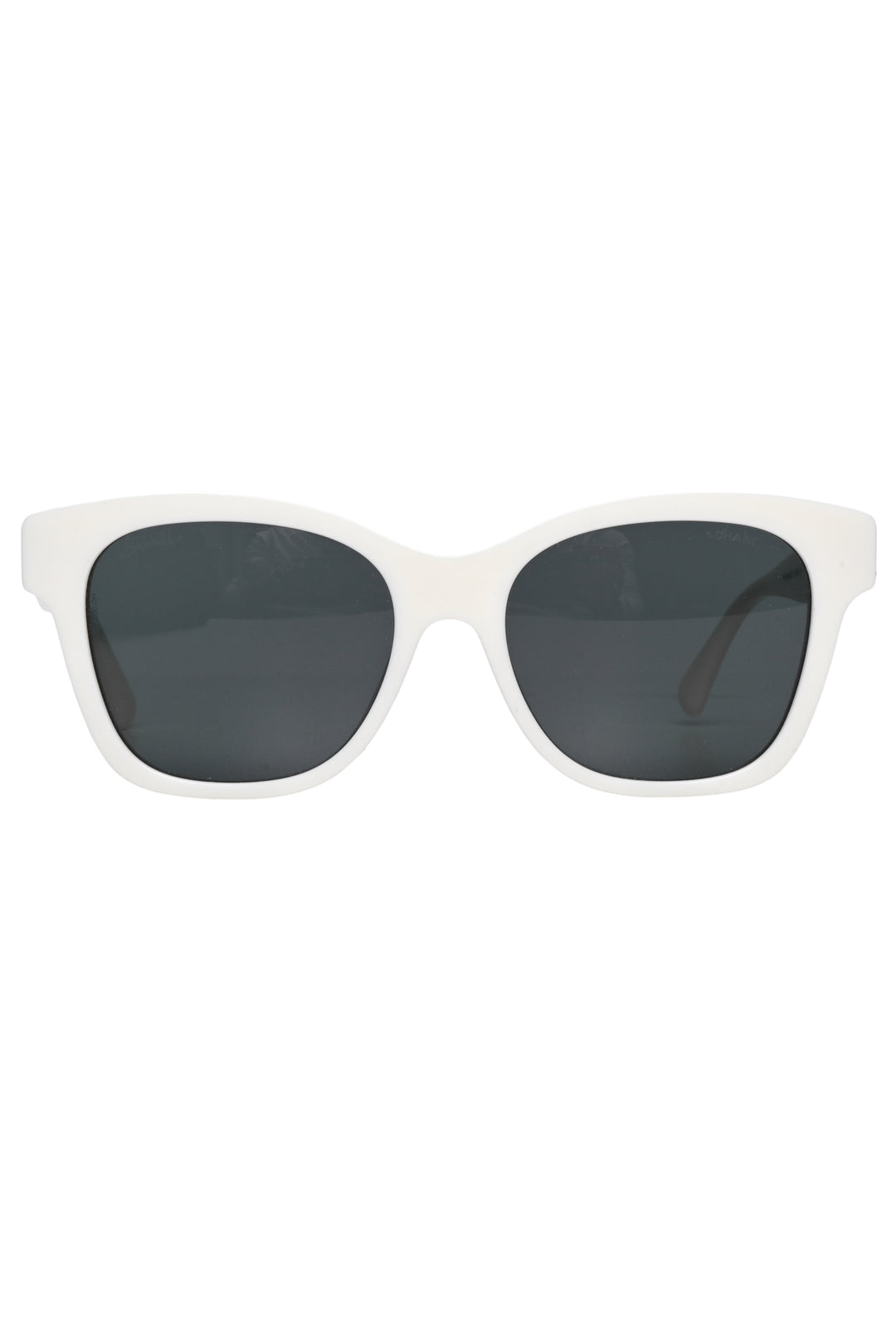 Chanel Faux Pearl CC Square Sunglasses
