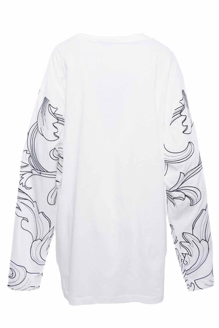 Versace College Fit Size 5 Men's Shirt Long Sleeve