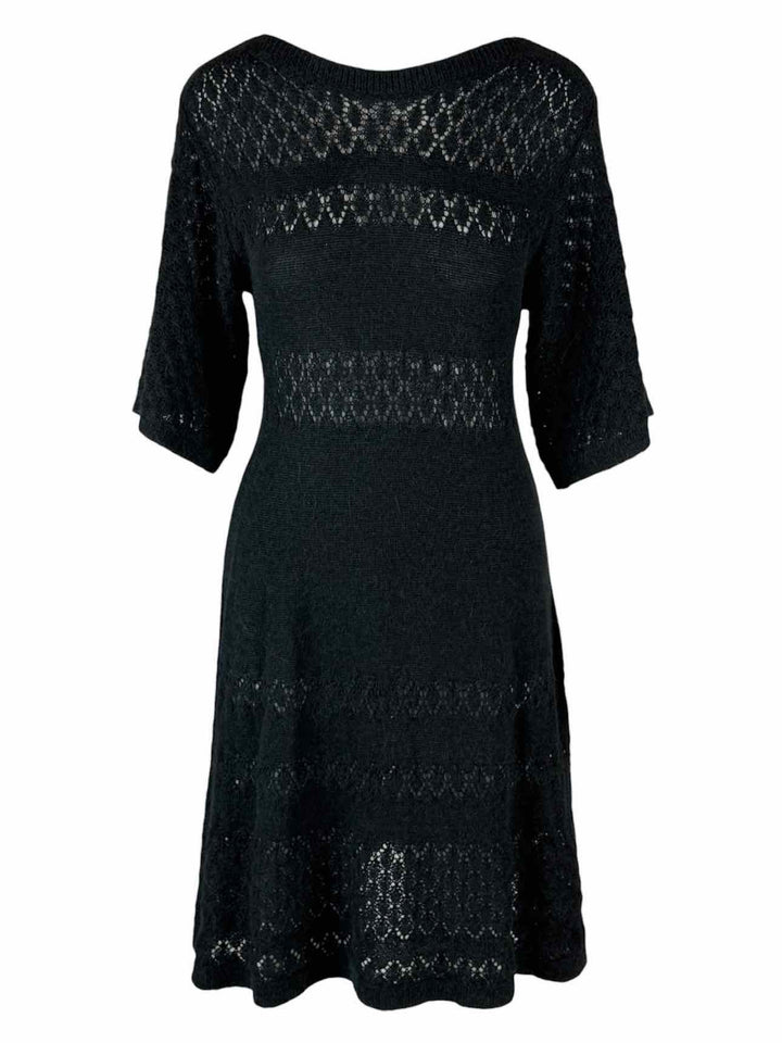 See by Chloe Size M Knit Wide Sleeve Midi Dress
