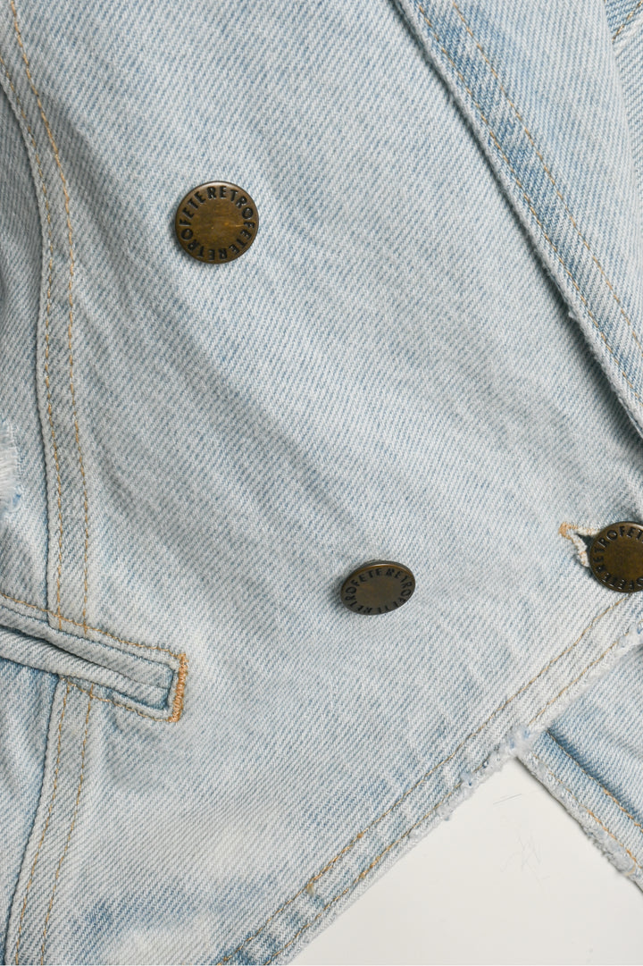 Retrofete Size S Vivienne Denim Jacket