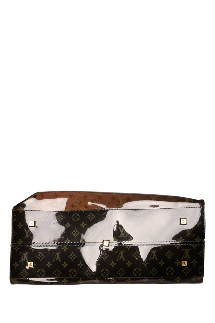 Louis Vuitton 2000 Limited Edition Monogram Vinyl Ambre Cruise Tote