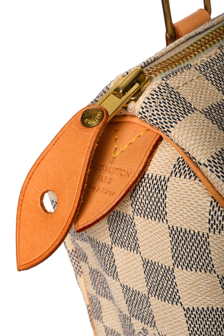 Louis Vuitton 2008 Damier Azur Speedy 25