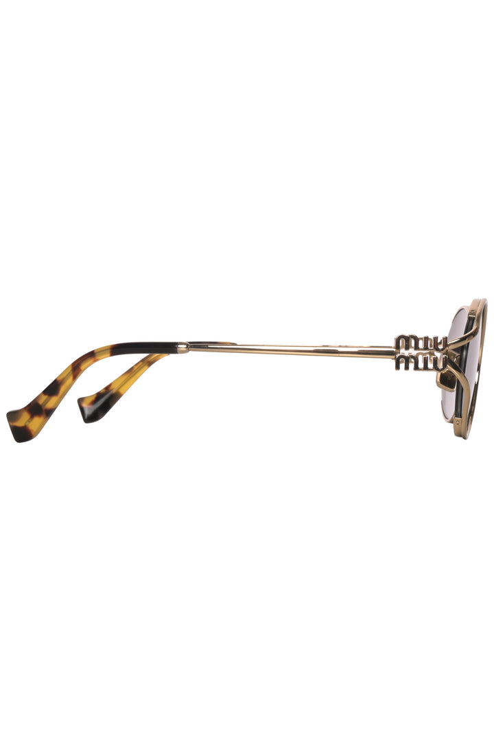 Miu Miu SMU 52Y Oval Sunglasses