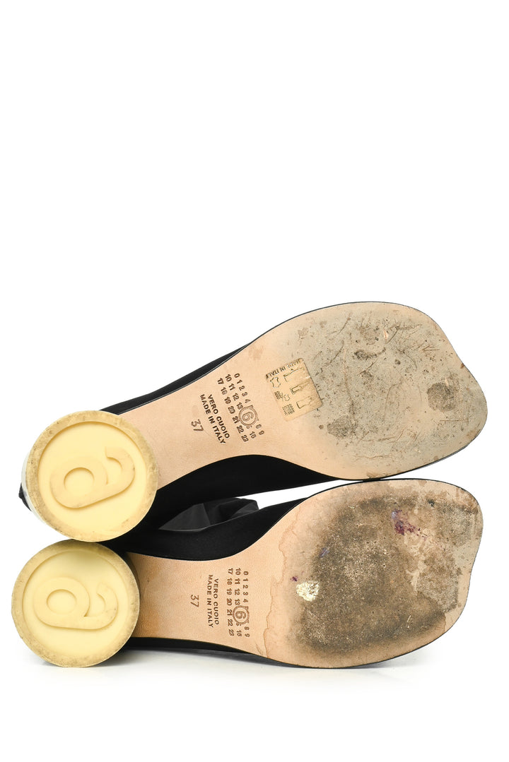 MM6 Maison Martin Margiela Size 37 Anatomic Thigh High Sock Boots