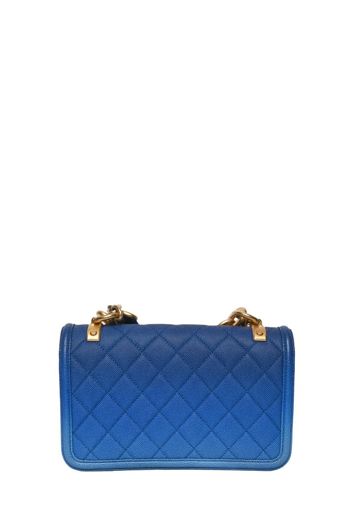 Chanel 2019 Caviar Quilted Small Sunset on The Sea Flap Bag