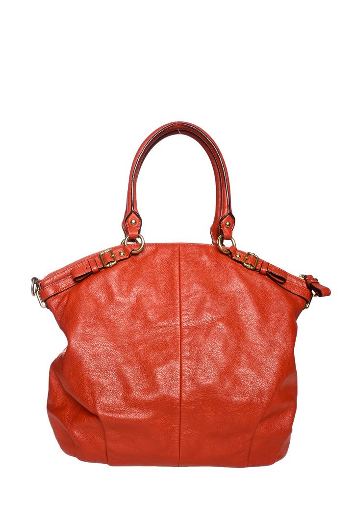 Coach Madison Leather Lindsey Satchel Shoulder Bag