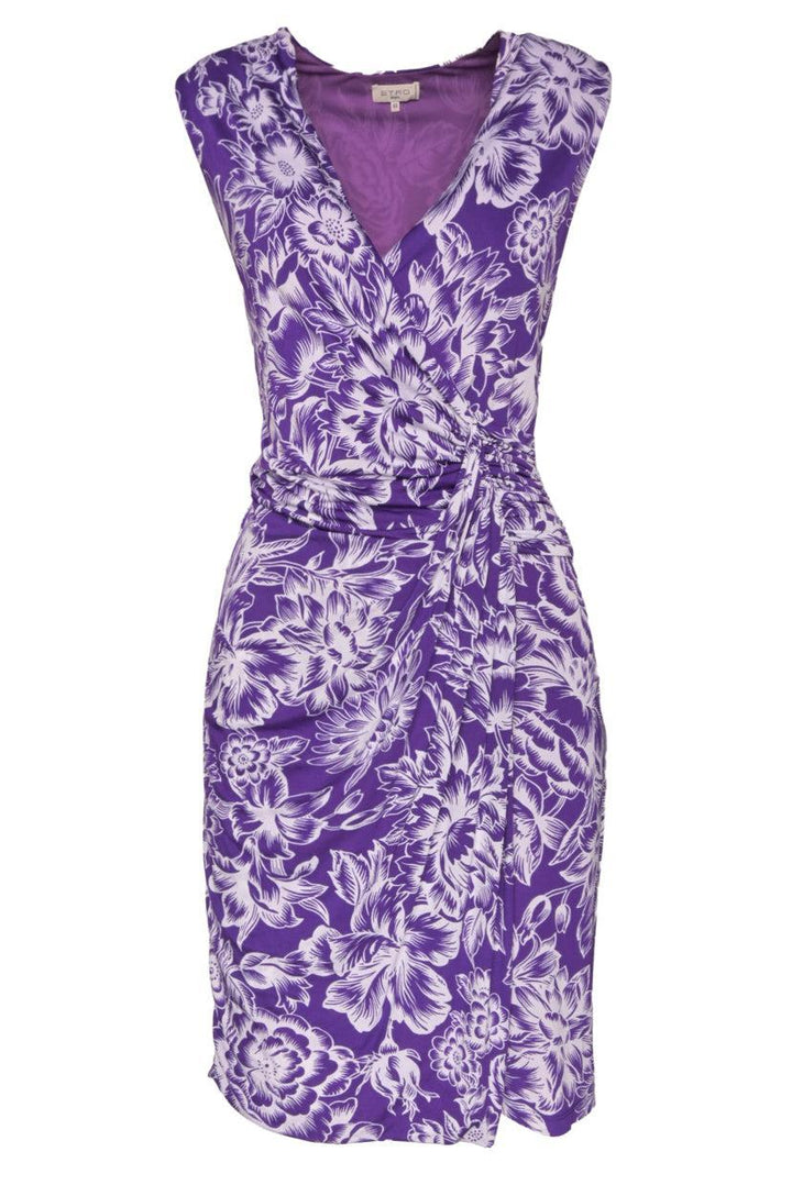 Etro Size 34 Floral Print Mini Dress