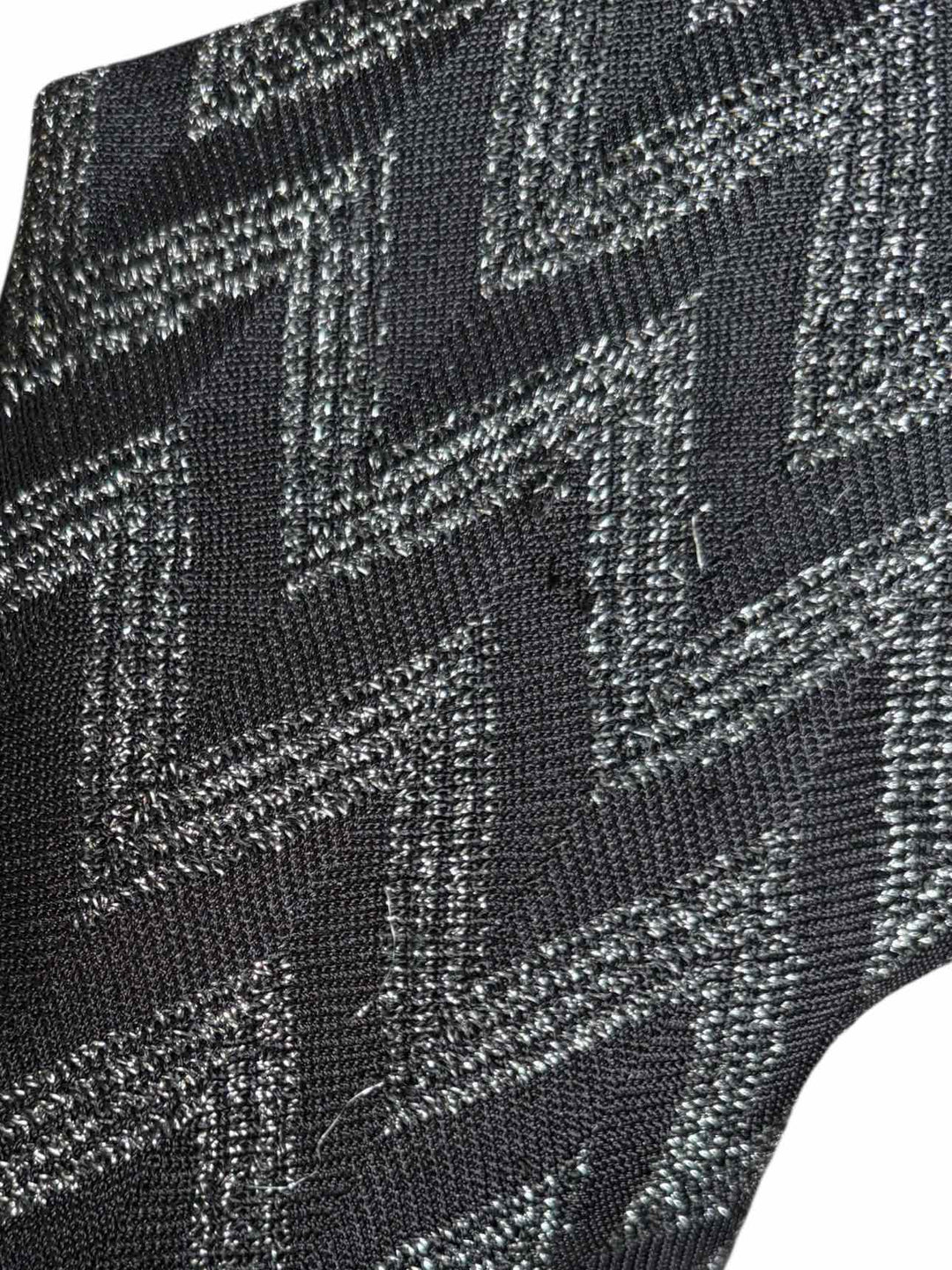 Missoni Metallic Chevron Pattern Size 48 Coat