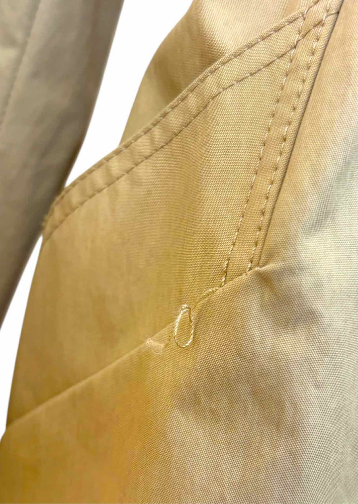 Smythe Size 8 Beige Cotton Trench Coat