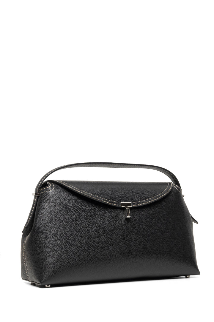 Toteme T-Lock Leather Shoulder Bag