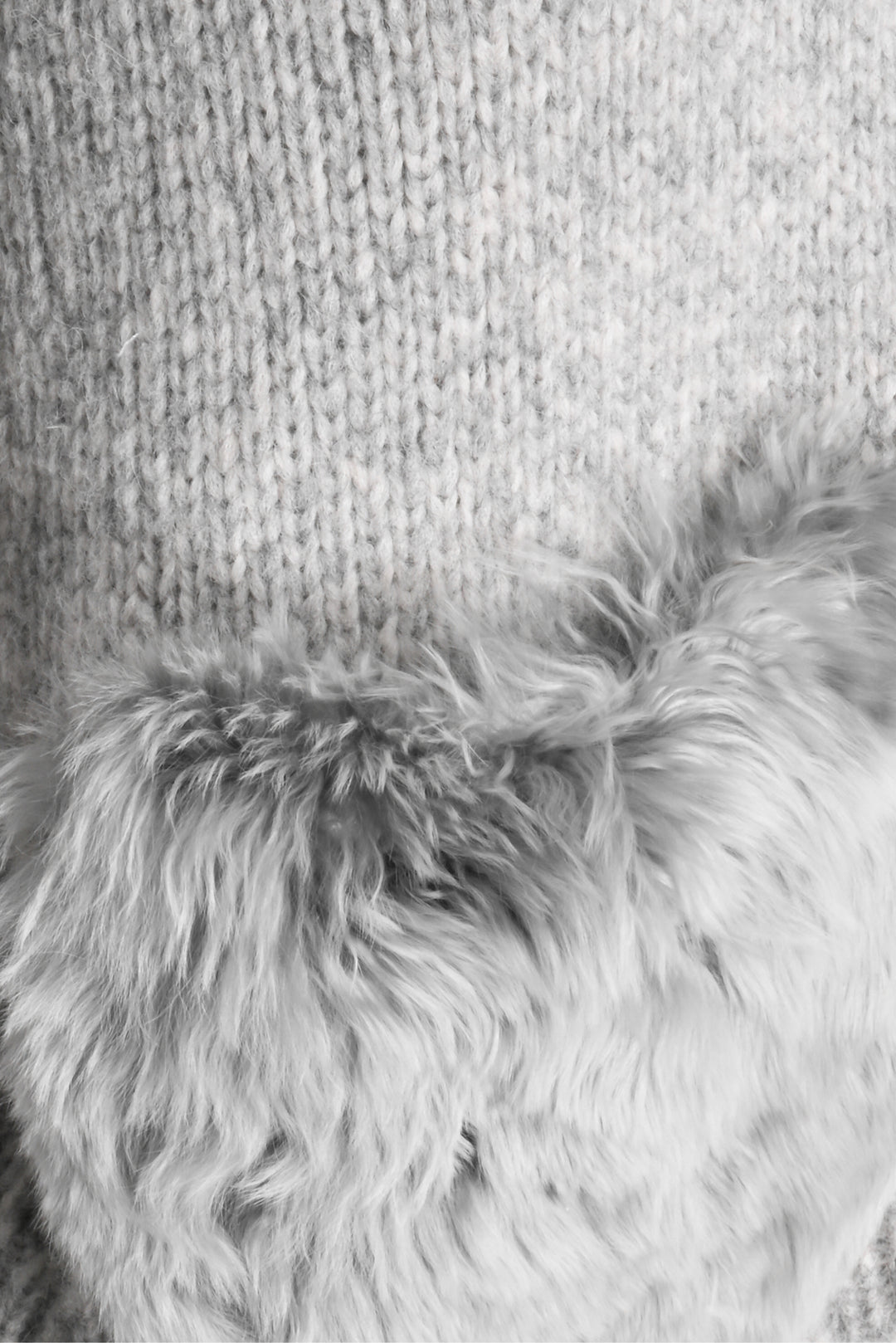 Tibi Size XXS Fur Pocket Hooded Sweater