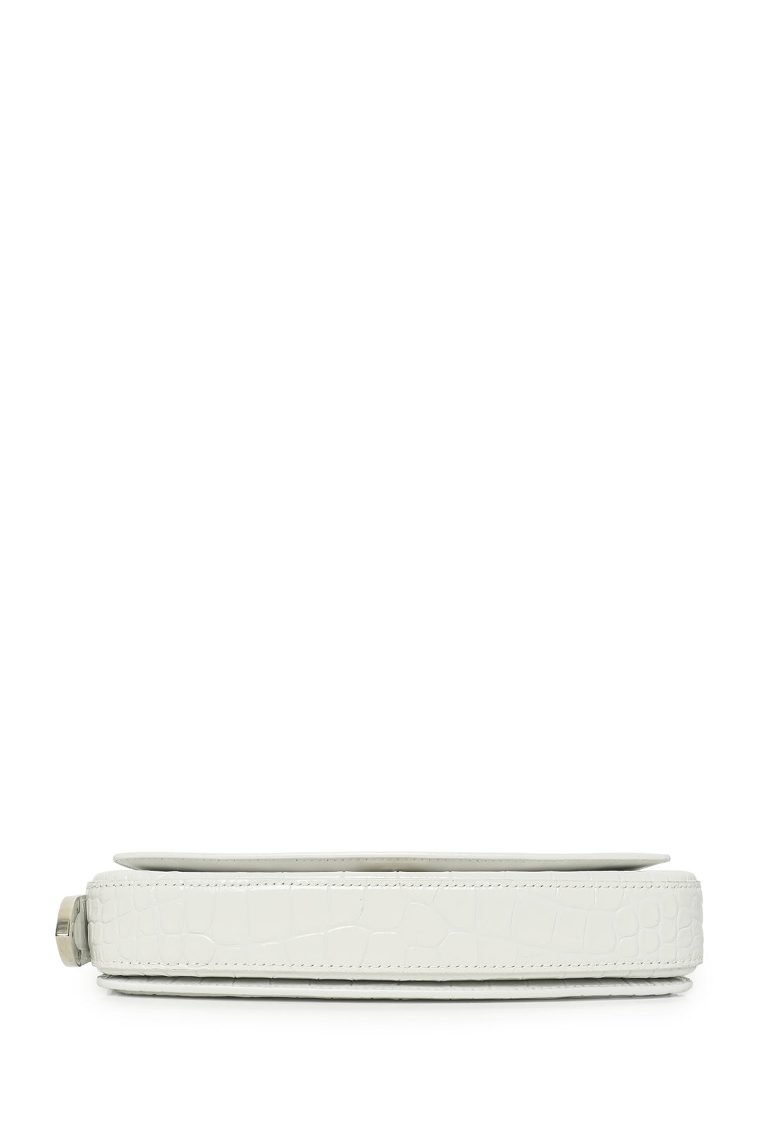 Balenciaga F/W 2020 Croc Embossed Leather Ghost Sling Shoulder Bag