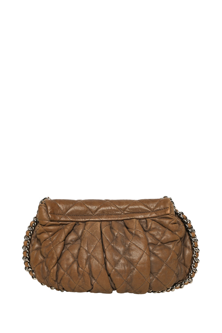 Chanel 2011-2012 Quilted Lambskin Chain Around Shoulder Bag