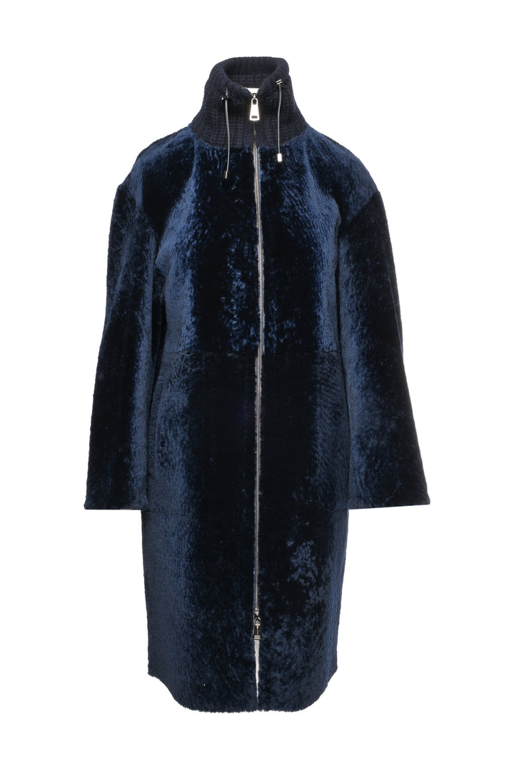 Manzoni 24 Size 0 Curly Shearling Coat