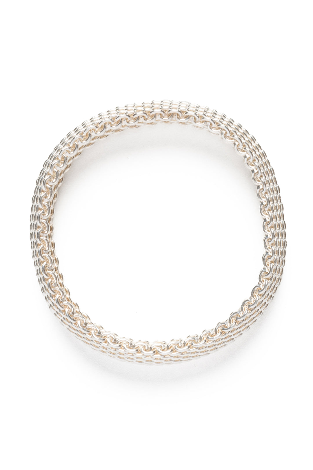 Tiffany & Co Somerset Mesh Bangle Bracelet