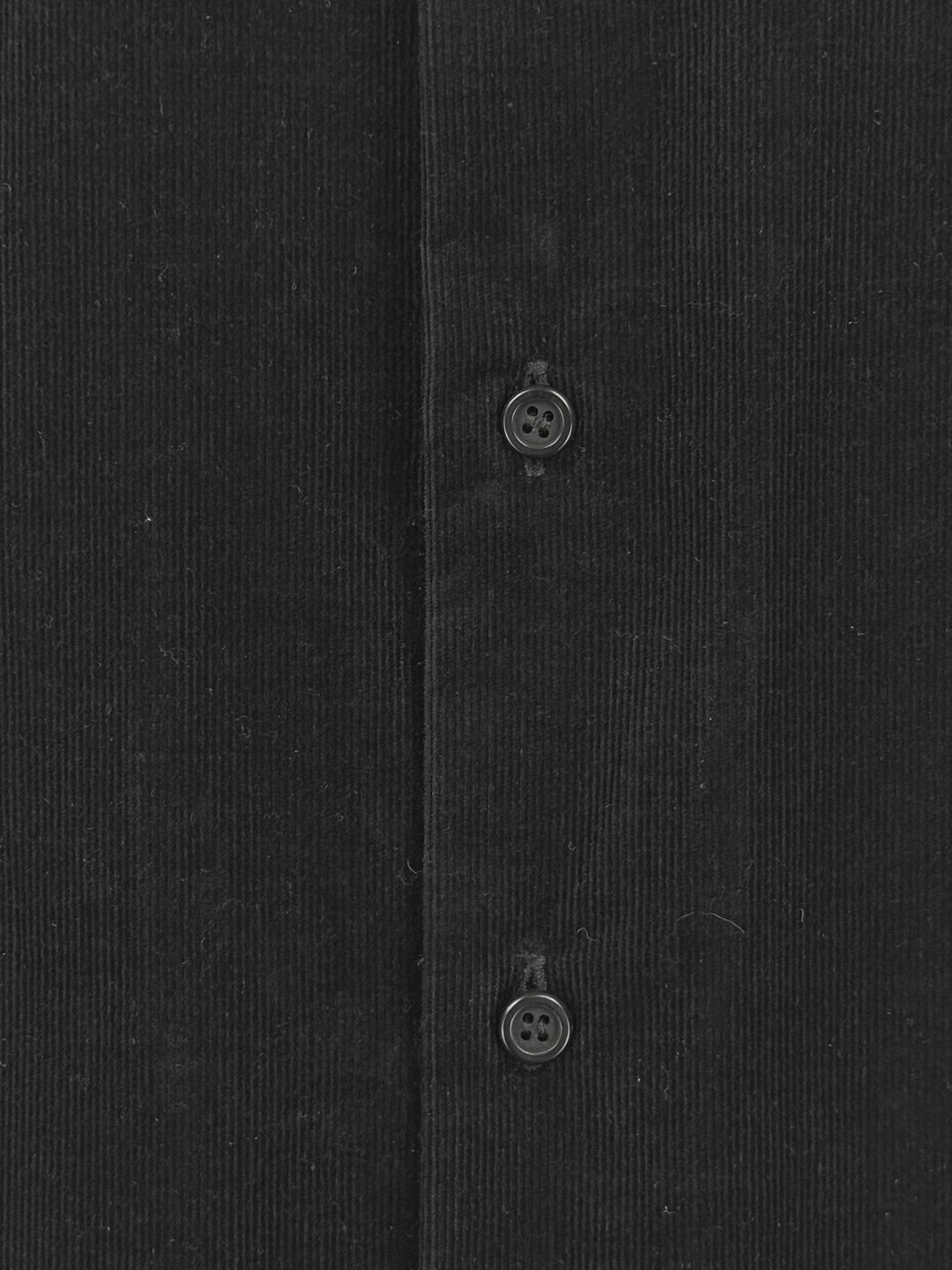 Eskandar Size 0 Collarless Corduroy Shirt