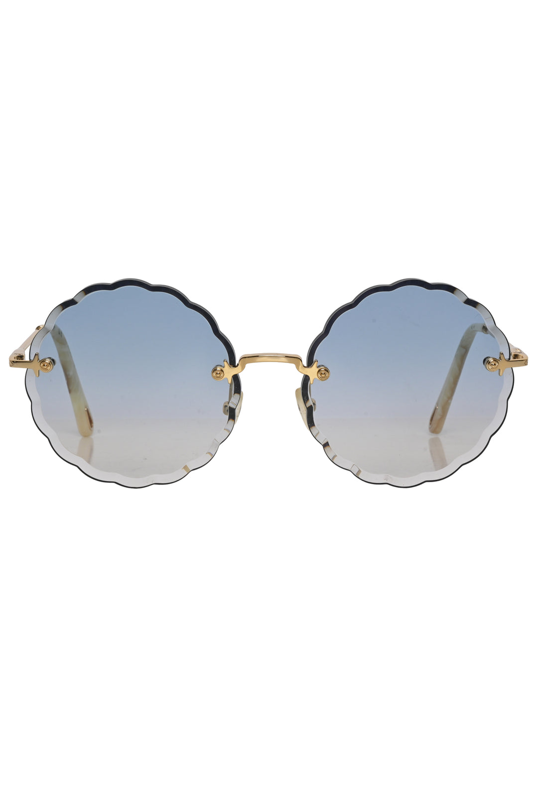 Chloe Scalloped Sunglasses