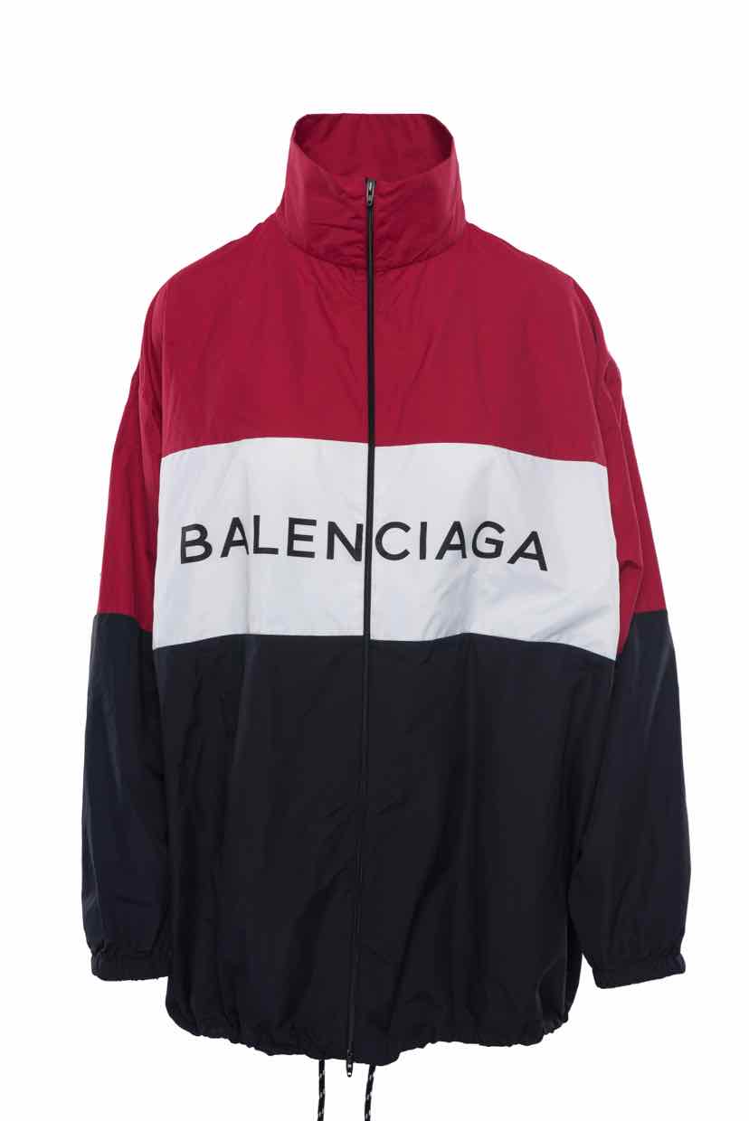 Balenciaga Size 37 2018 Logo Windbreaker Jacket