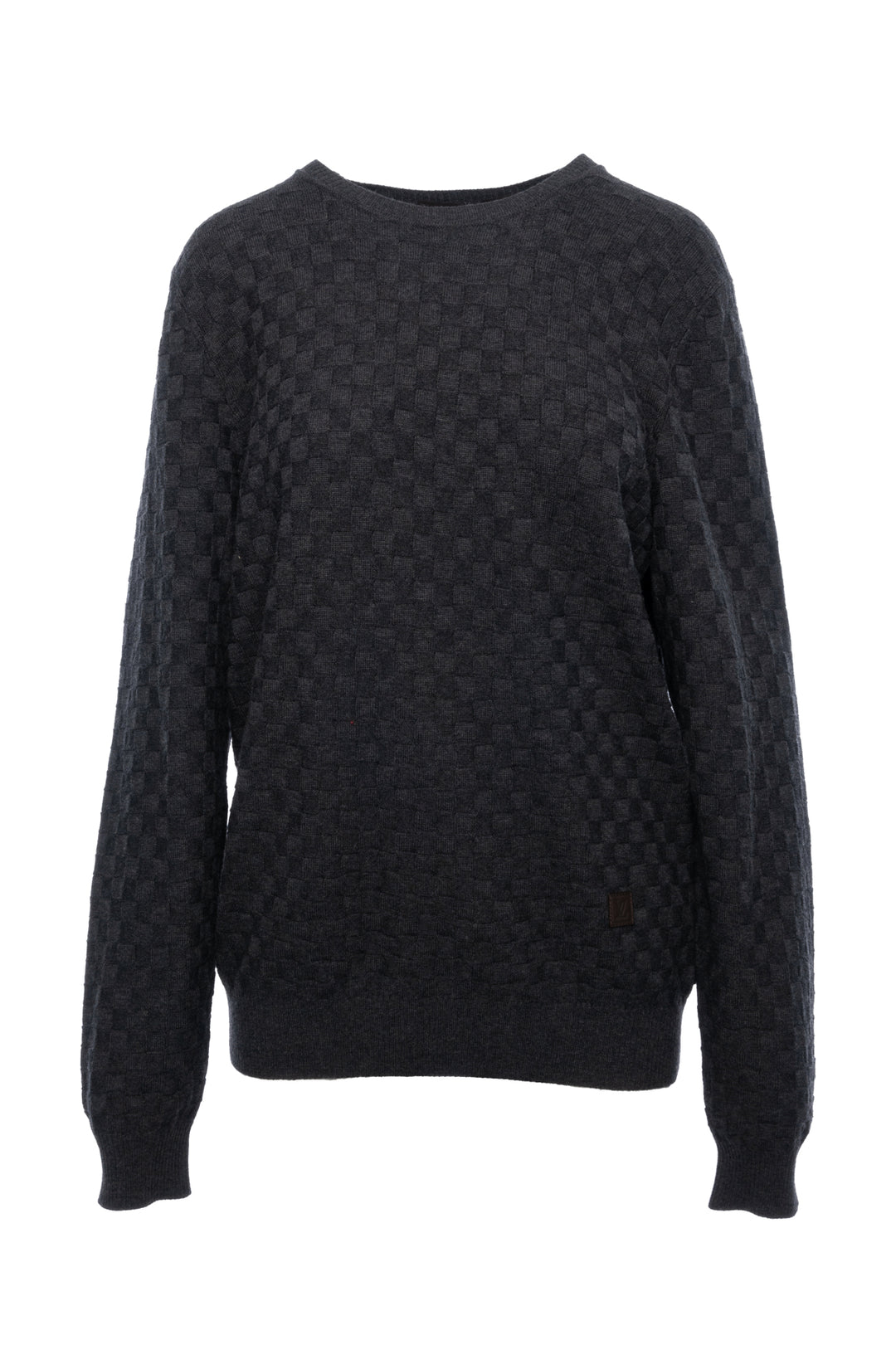 Louis Vuitton Size M Men's Damier Signature Crewneck Sweater