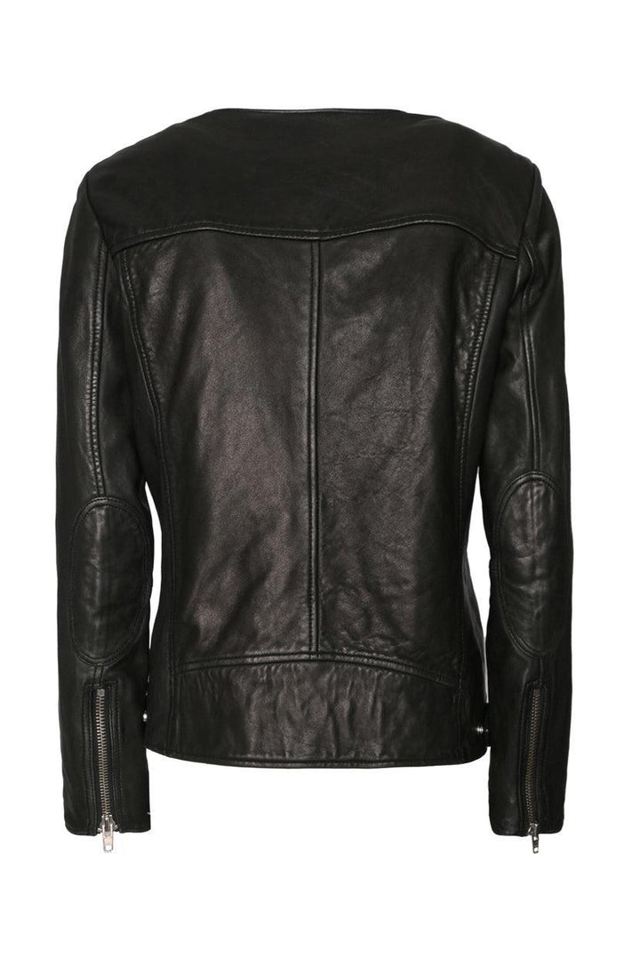 Isabel Marant Etoile Size 40 Leather Padded Moto Jacket