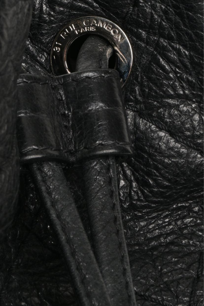 Chanel 2010-2011 Glazed Calfskin On The Road Drawstring Tote