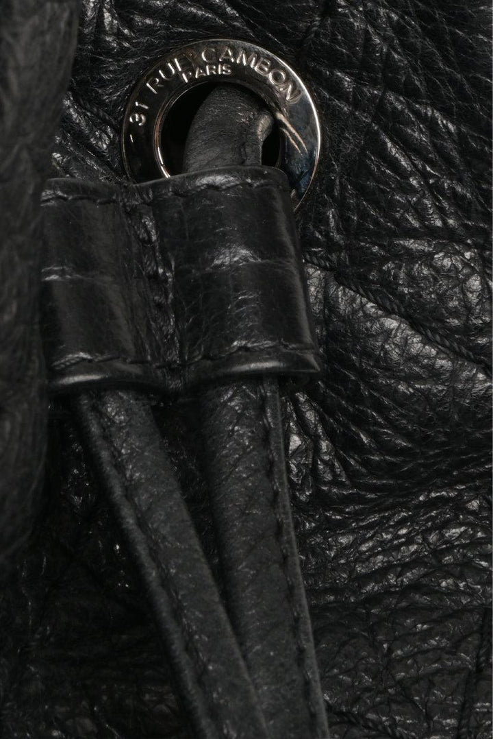 Chanel 2010-2011 Glazed Calfskin On The Road Drawstring Tote