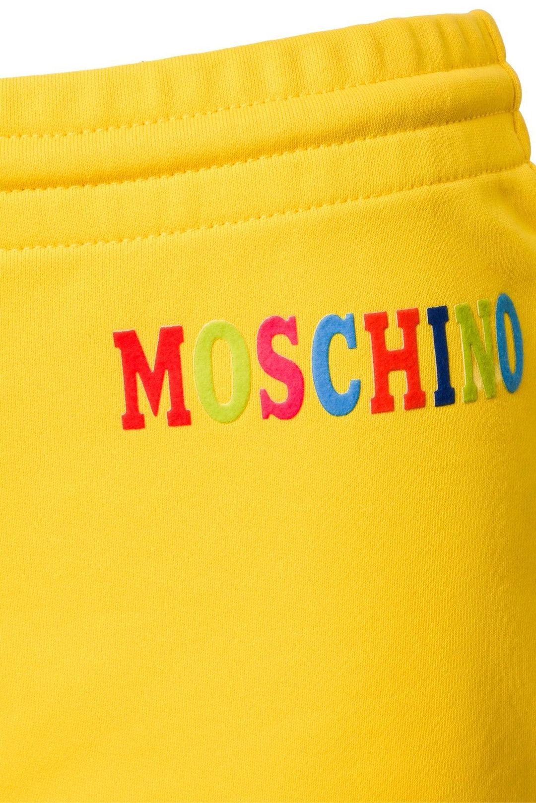 Moschino Couture Size XS Rainbow Logo Crop T-shirt & Mini Short Set